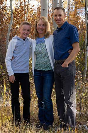 Dan, Melisa and Nate Streubel